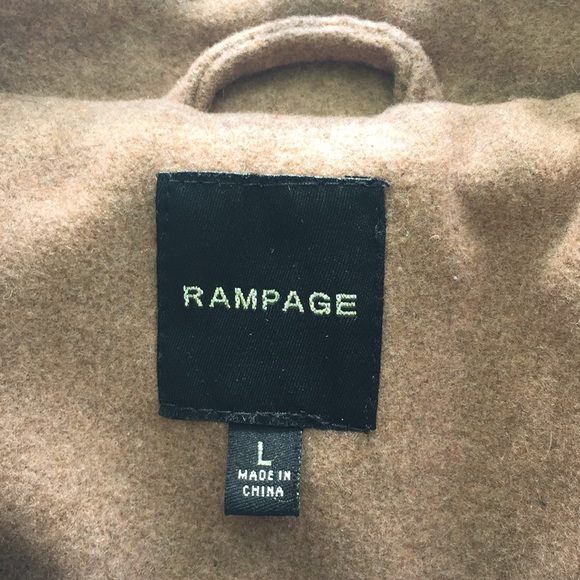 Like New Rampage Brand Peacoat - Picture 5 of 5